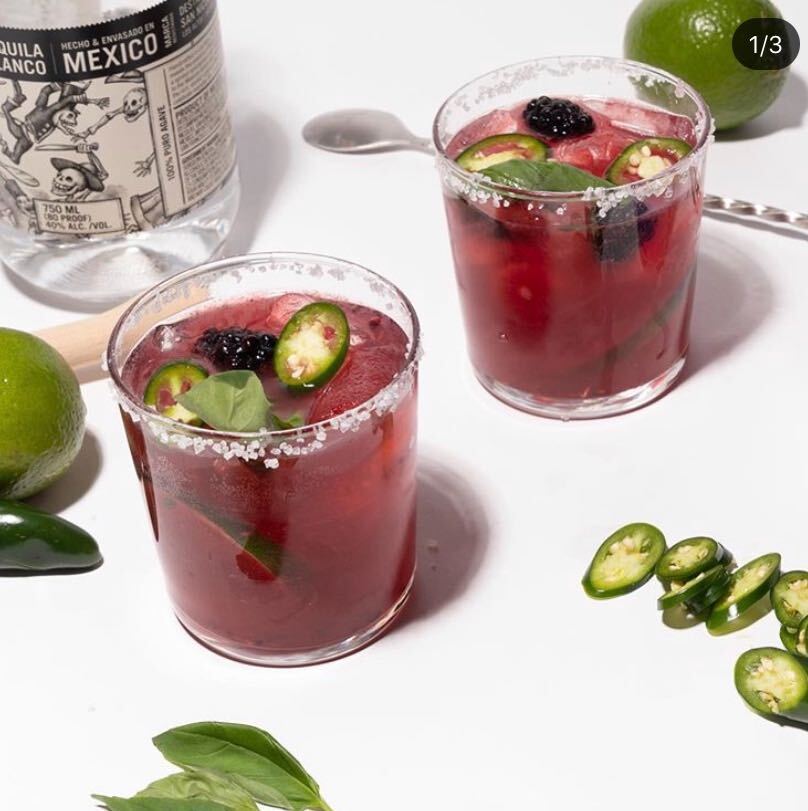 Margarita Picante de Moras Recipe