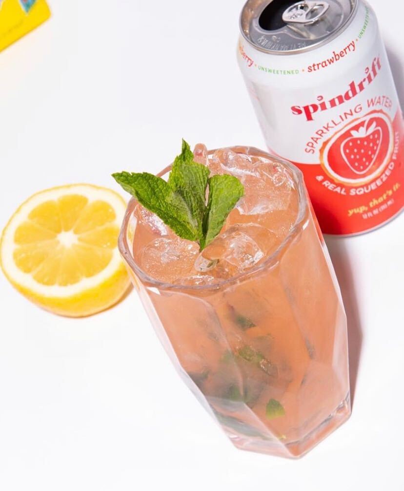Sparkling Strawberry Mint Julep Recipe