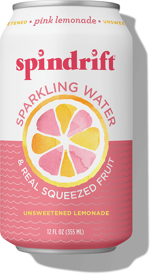 Heroic Can Display: Spindrift Pink Lemonade
