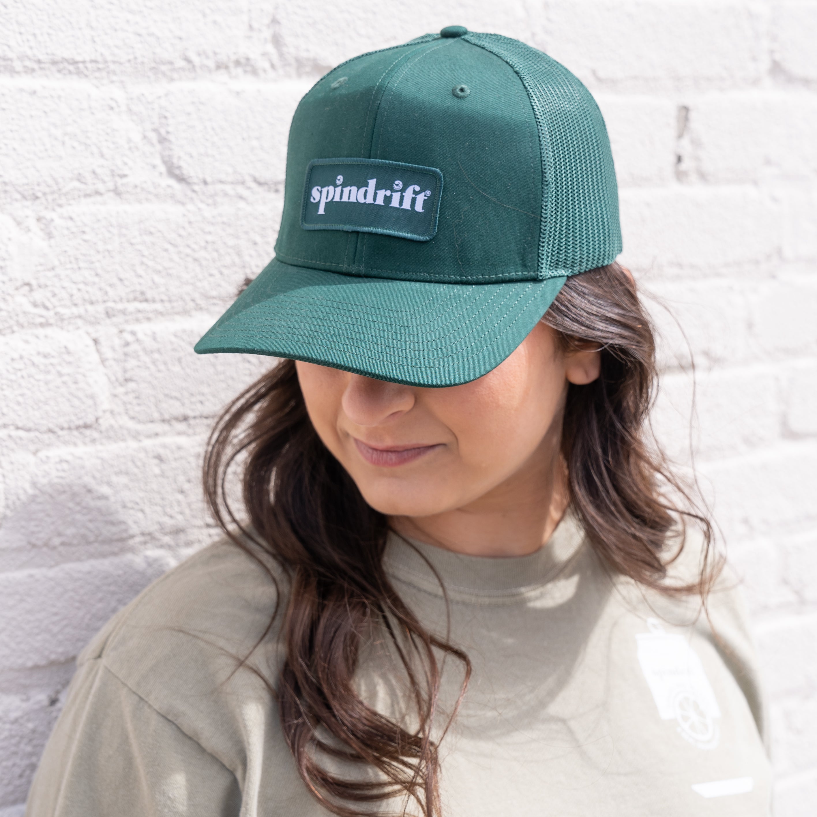 Spindrift Nojito Trucker Hat in Green | Cotton Blend/Nylon