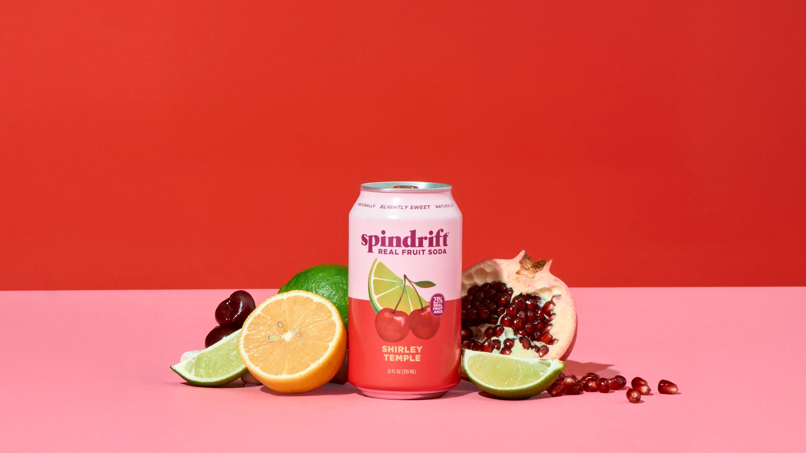 Shirley Temple SODA | Cherry Citrus SODA | Spindrift