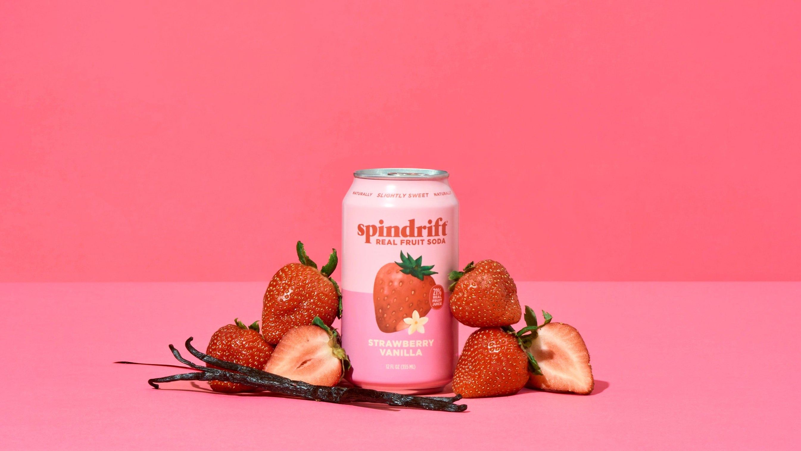 Strawberry Shortcake SODA | Strawberry Vanilla SODA | Spindrift