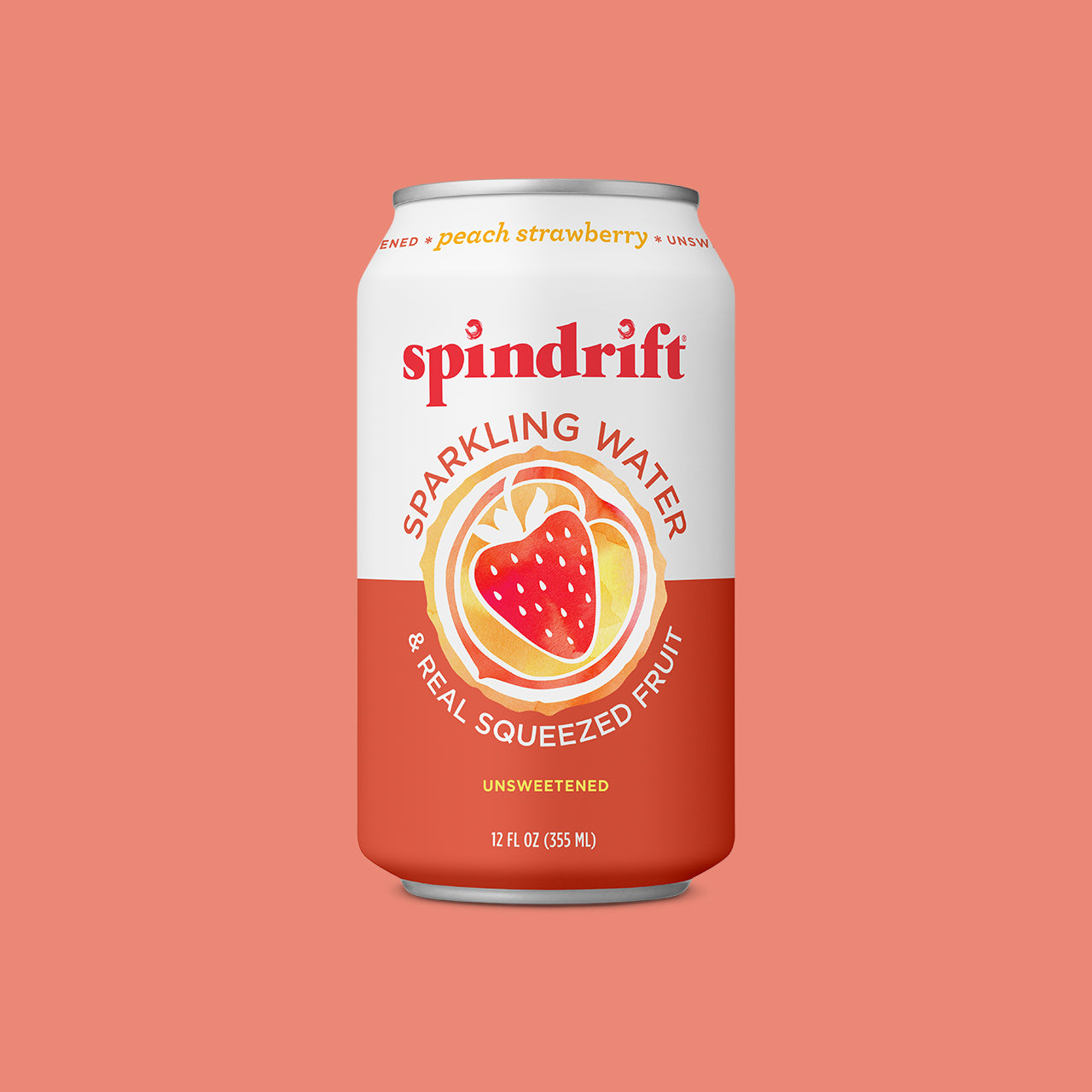 Spindrift Peach Strawberry Sparkling Water | Spindrift