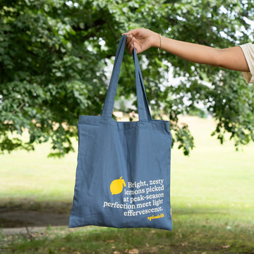 Lemon Tasting Notes Tote