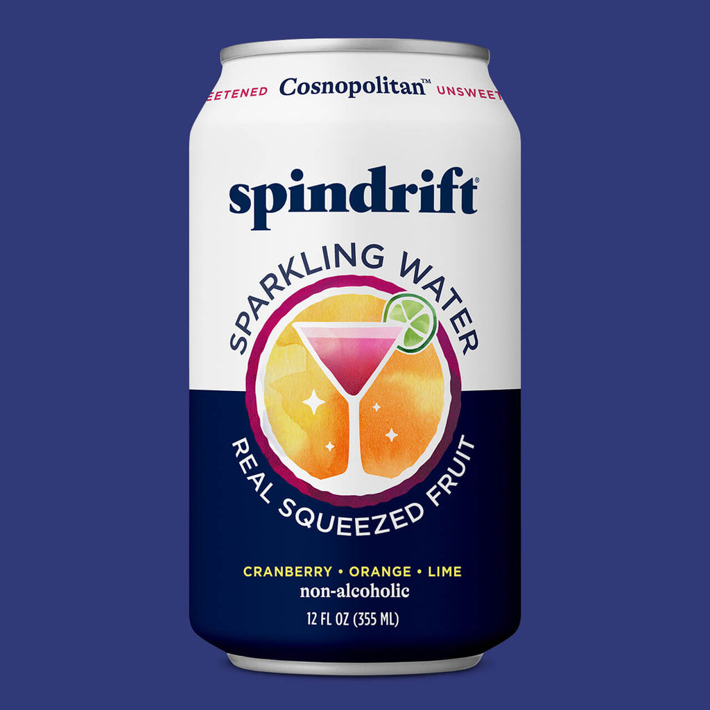 Cosnopolitan™ Sparkling Water | Zero Proof | Spindrift