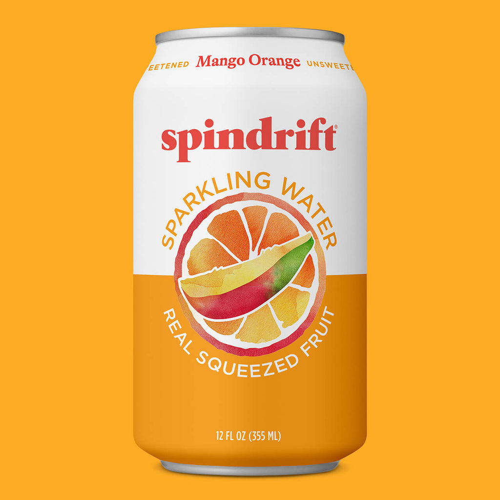 Mango Orange Sparkling Water | Spindrift