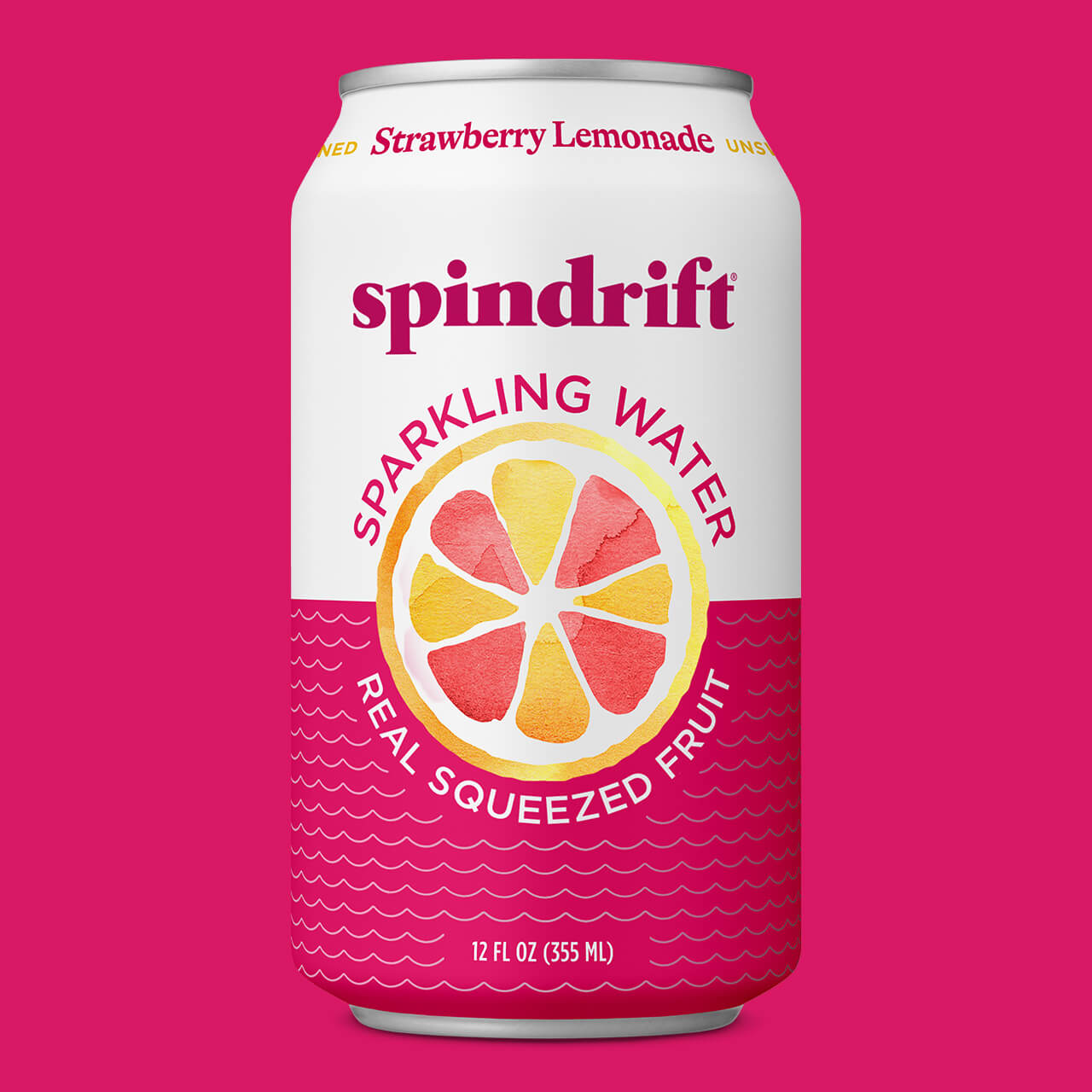 Strawberry Lemonade Sparkling Water | Spindrift